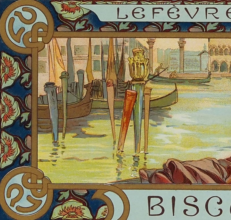 アルフォンス・ミュシャ 「L.U.ビスケット：ヴェニス」 | | アトリエ