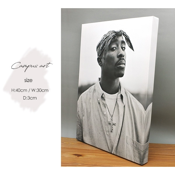 Hip-Hop 2Pac オリジナルパネル Hip-Hop 2Pac オリジナルパネル Hip