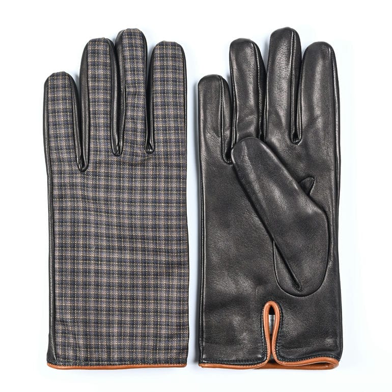 ポールスミス Paul Smith 手袋 グローブ GLOVE CHECK メンズ ブラック