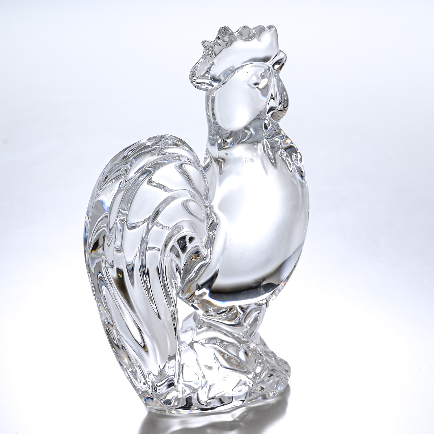 ♢中国 ガラス絵 花鳥図 自在遊環 双耳 鼻煙壺 古玩 置物飾り骨董品