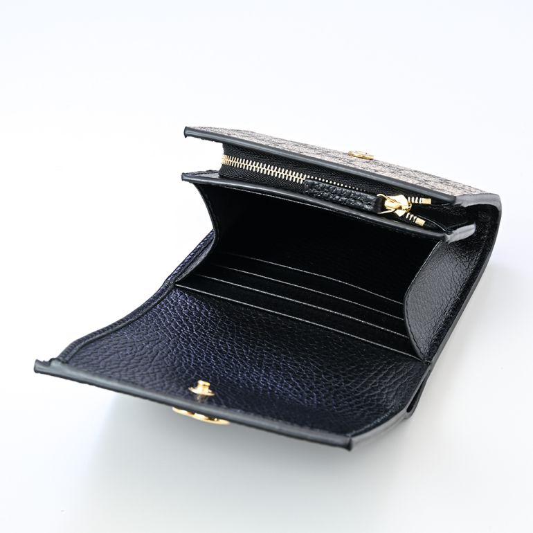 グッチ GUCCI 二つ折り財布 ミニ財布 レディース プチ マーモント
