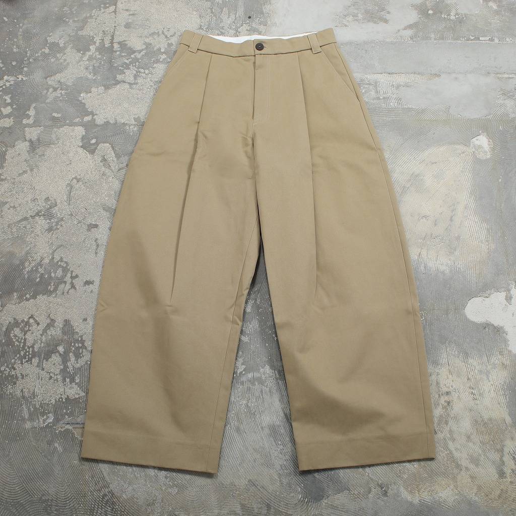 STUDIO NICHOLSON スタジオニコルソン SORTE パンツ PEACHED COTTON