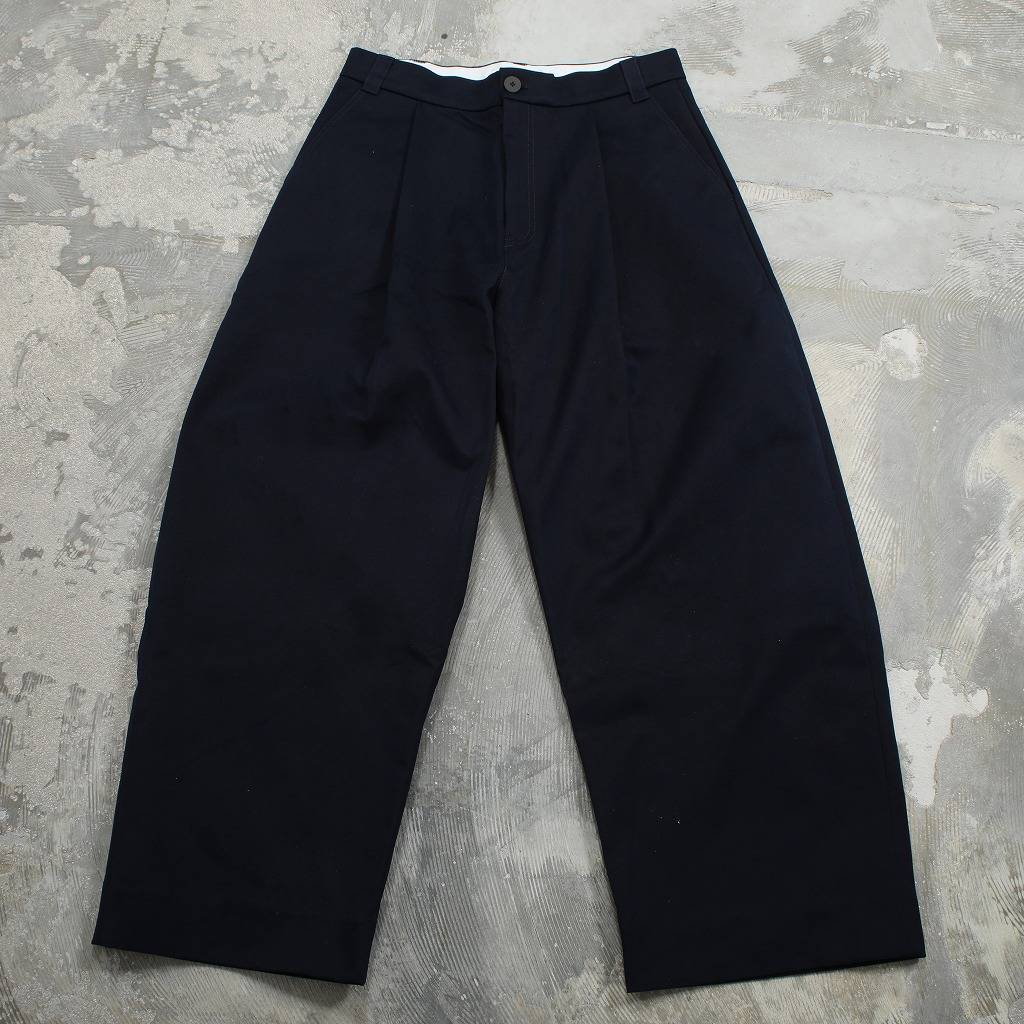 STUDIO NICHOLSON スタジオニコルソン SORTE パンツ PEACHED COTTON