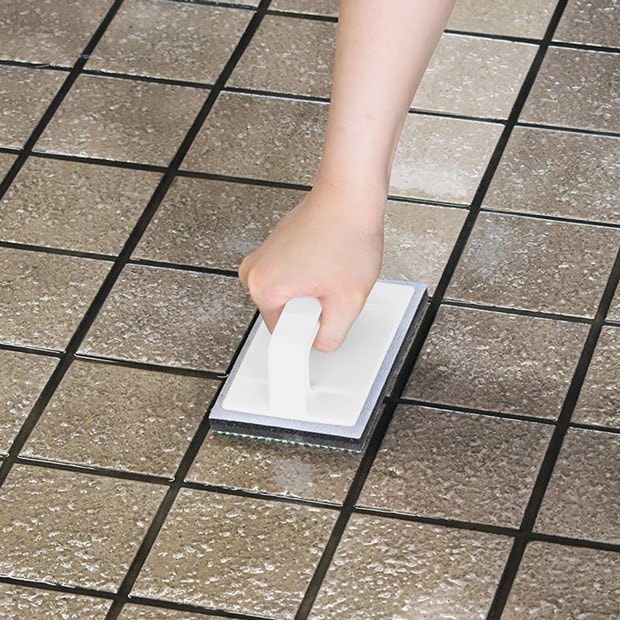 AZ690玄関・外壁ブラシスポンジH交換（本体色：ライトグレー、スポンジ