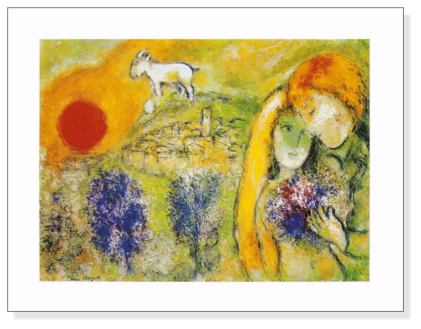 マルク・シャガール、「L'Arche de Noe」、厳選、希少大判画集・額装画