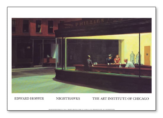 ナイトホークス（エドワード ホッパー） ポスター販売のアズポスター