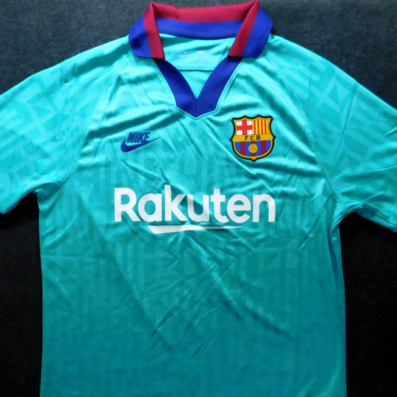 美品】19/20 FCバルセロナ 4th ユニフォーム 半袖 NIKE XL 美品】19/20