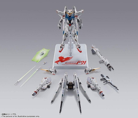 新品未開封品】METAL BUILD ガンダムF91 CHRONICLE WHITE Ver