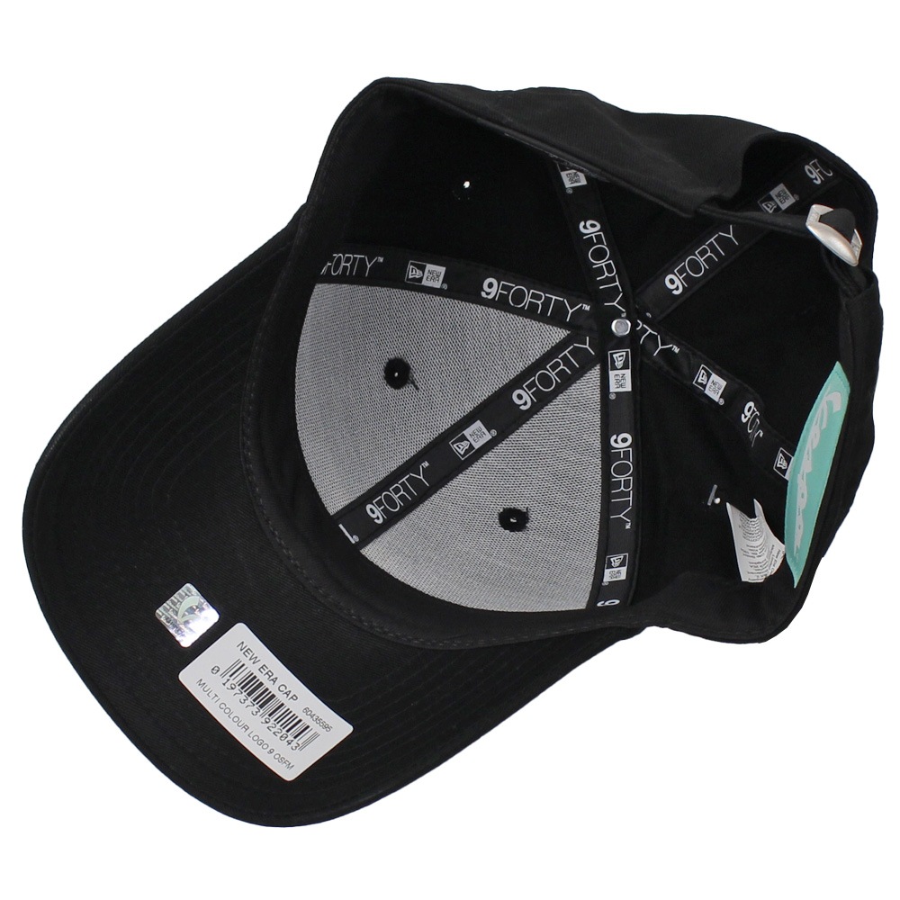 ベスパ NewEra 9FORTY マルチカラー ロゴ キャップ ブラック 60435595