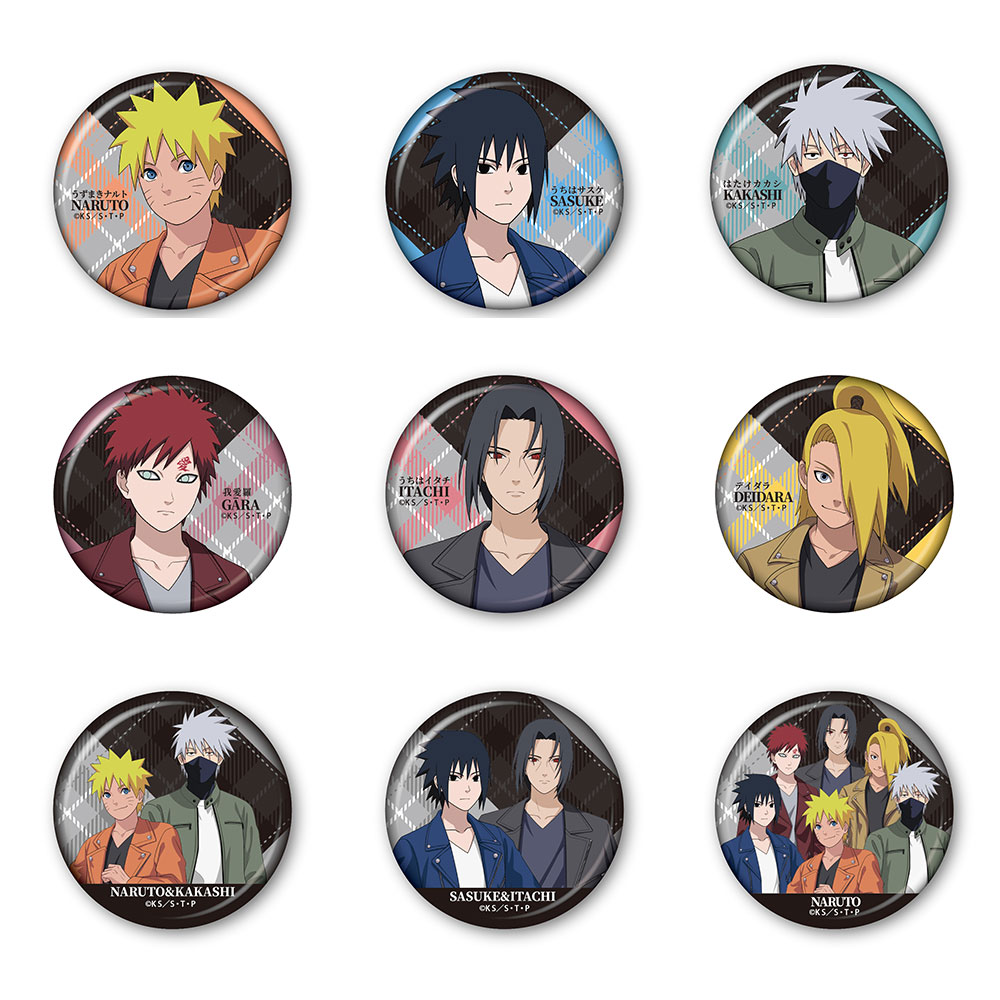 ナルト 缶バッジセット キャラクターグッズ｜トレーディング 缶バッジ