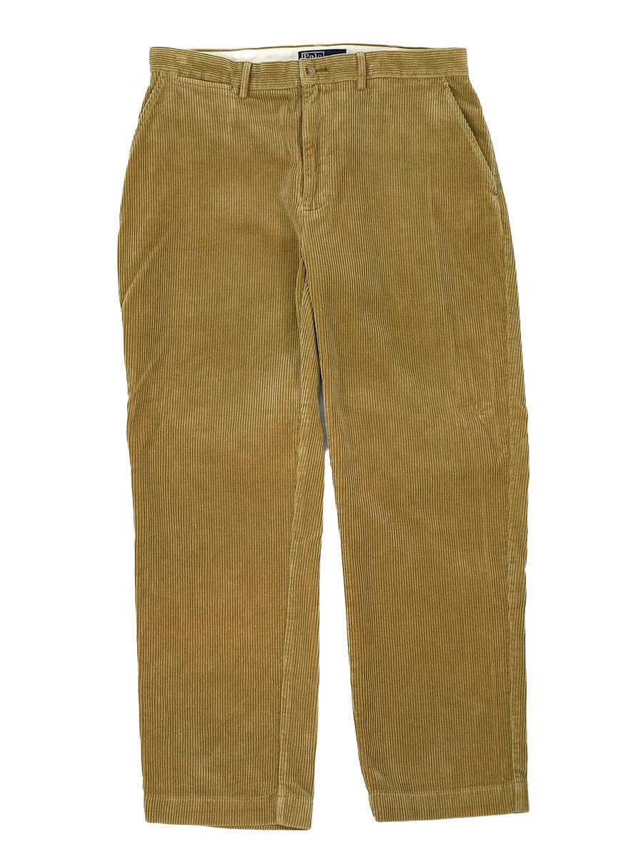 ラルフローレン 太畝コーデュロイパンツ ライトブラウン 表記(34/30