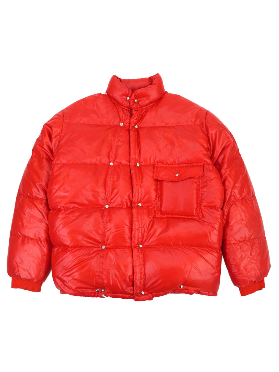 80's MONCLER ダブルスナップ エクスペディションダウンジャケット