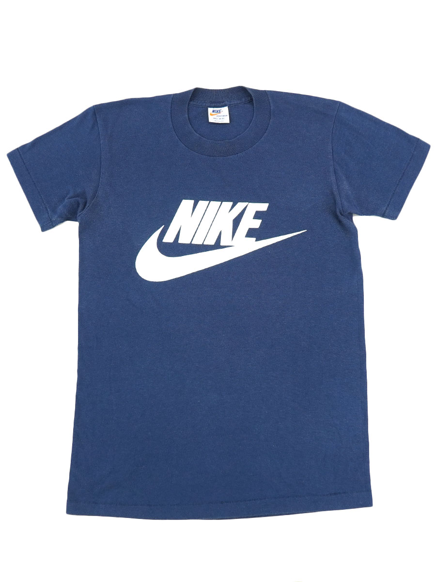 70's オレンジタグ NIKE スウォッシュロゴ Tシャツ 表記(M) USA製