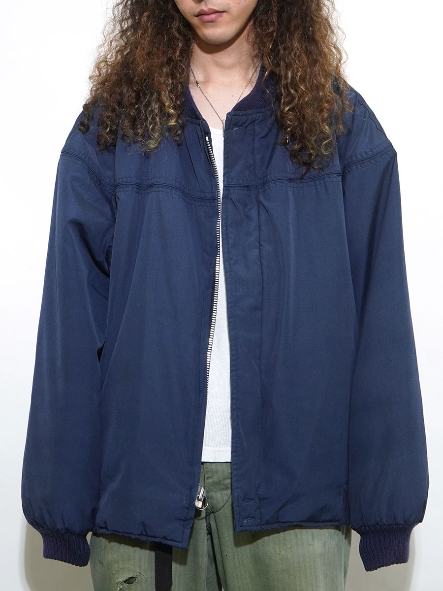 80's Derby of San Francisco ダービージャケット ネイビー 表記(4X