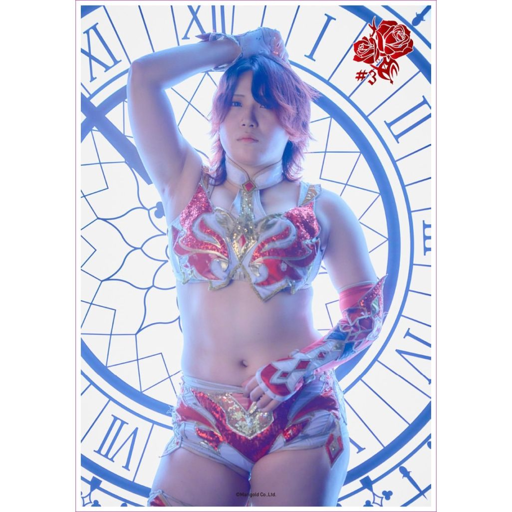 林下詩美 #3 マリーゴールド アクリルパネル s2 A4サイズ 直筆サイン