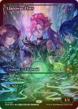 MTG ラノワールのエルフ ジャパンショーケース Foil FOIL】【英