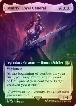 MTG 忠実なる将軍, ベアトリクス 拡張foil ファイナルファンタジー9