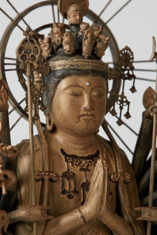 仏像】TanaCOCORO[掌] 千手観音～慶派～ | 仏像フィギュア,ミニサイズ