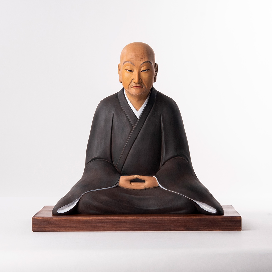 仏像】木造 良寛像 | 高僧・祖師 | | 仏像ワールド