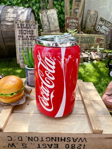 コカ・コーラブランド 6パックカートンボックス エンボス ティンサイン