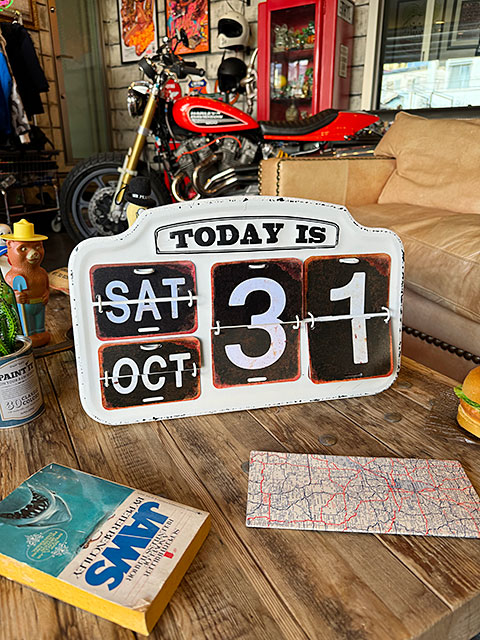 万年 カレンダー 壁掛けカレンダー ヴィンテージ風 日めくり