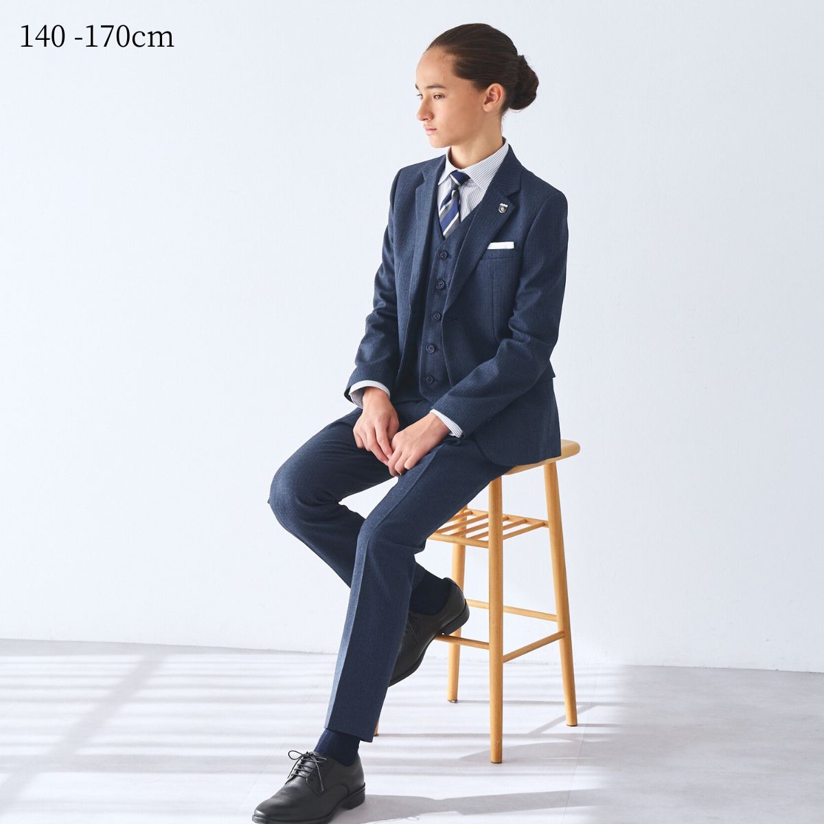 ☆希少 16ss 多素材ストライプネイビーパンツ yohjiyamamoto 希少 16ss