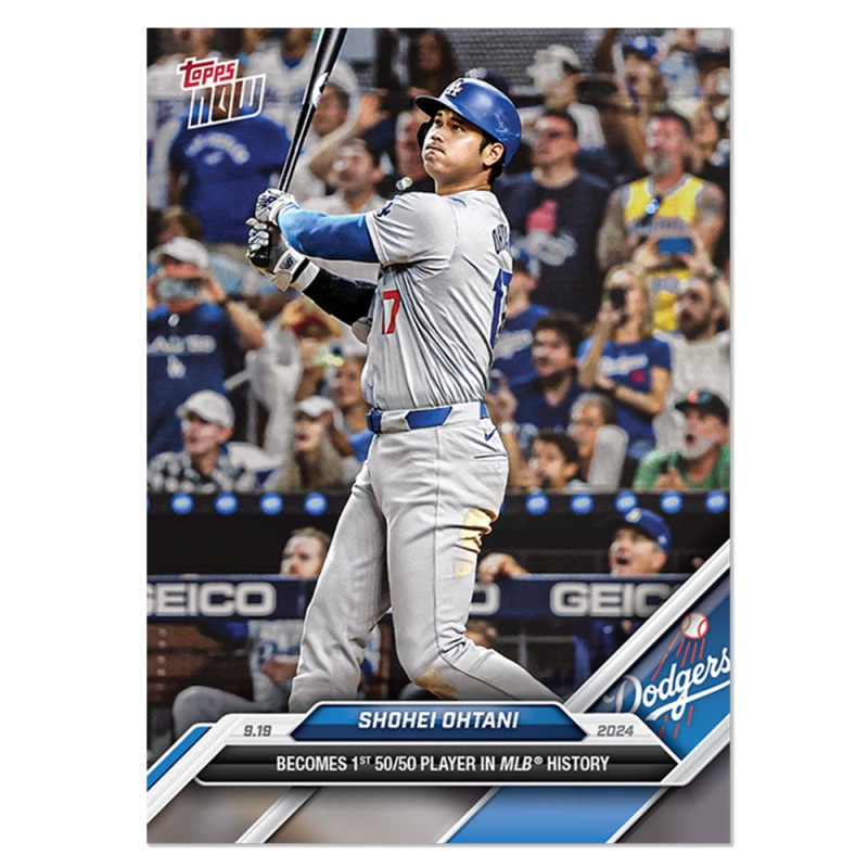 大谷翔平 TOPPS J.ロビンソンMLBデビュー75周年 記念パッチカード 大谷