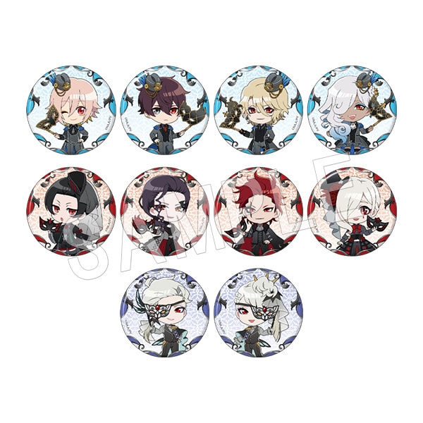 一般予約】ヴィジュアルプリズン トレーディング缶バッジ 仮面舞踏会