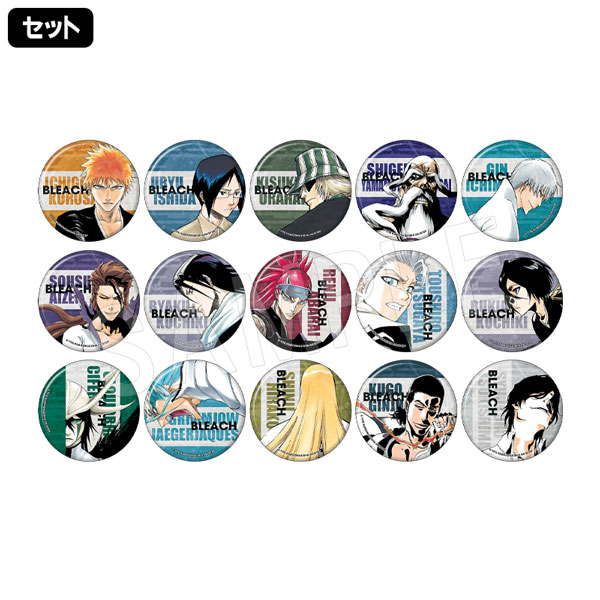 予約】BLEACH トレーディング和紙風缶バッジ(セット) | は行,BLEACH