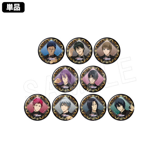 黒子のバスケ展 黒バス展 アルティメタル缶バッジ 赤司征十郎 黒子の