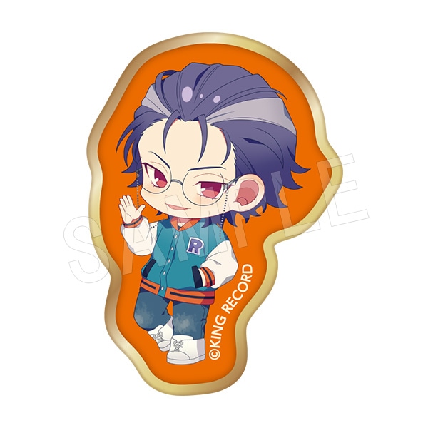 ヒプマイ ヒプノシスマイク 躑躅森盧笙 .どついたれ本舗特典缶バッジ