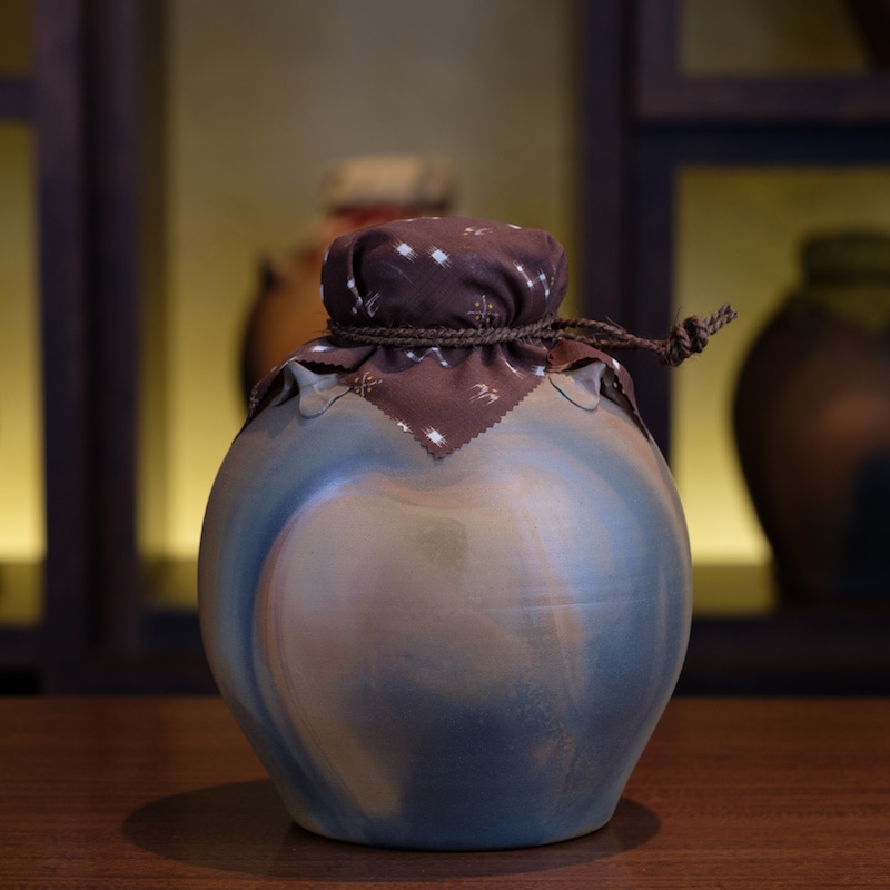 琉球泡盛 忠孝 南蛮荒焼甕 五年古酒 詰口2012.02.07 5400ml