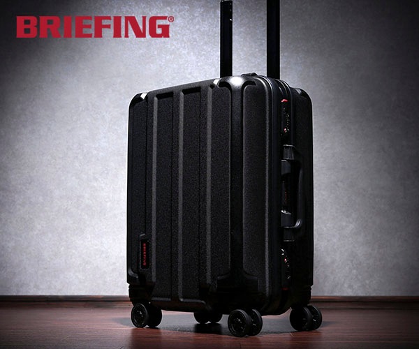 BRIEFING ブラック キャリーケース ハードシェル TSAロック付き