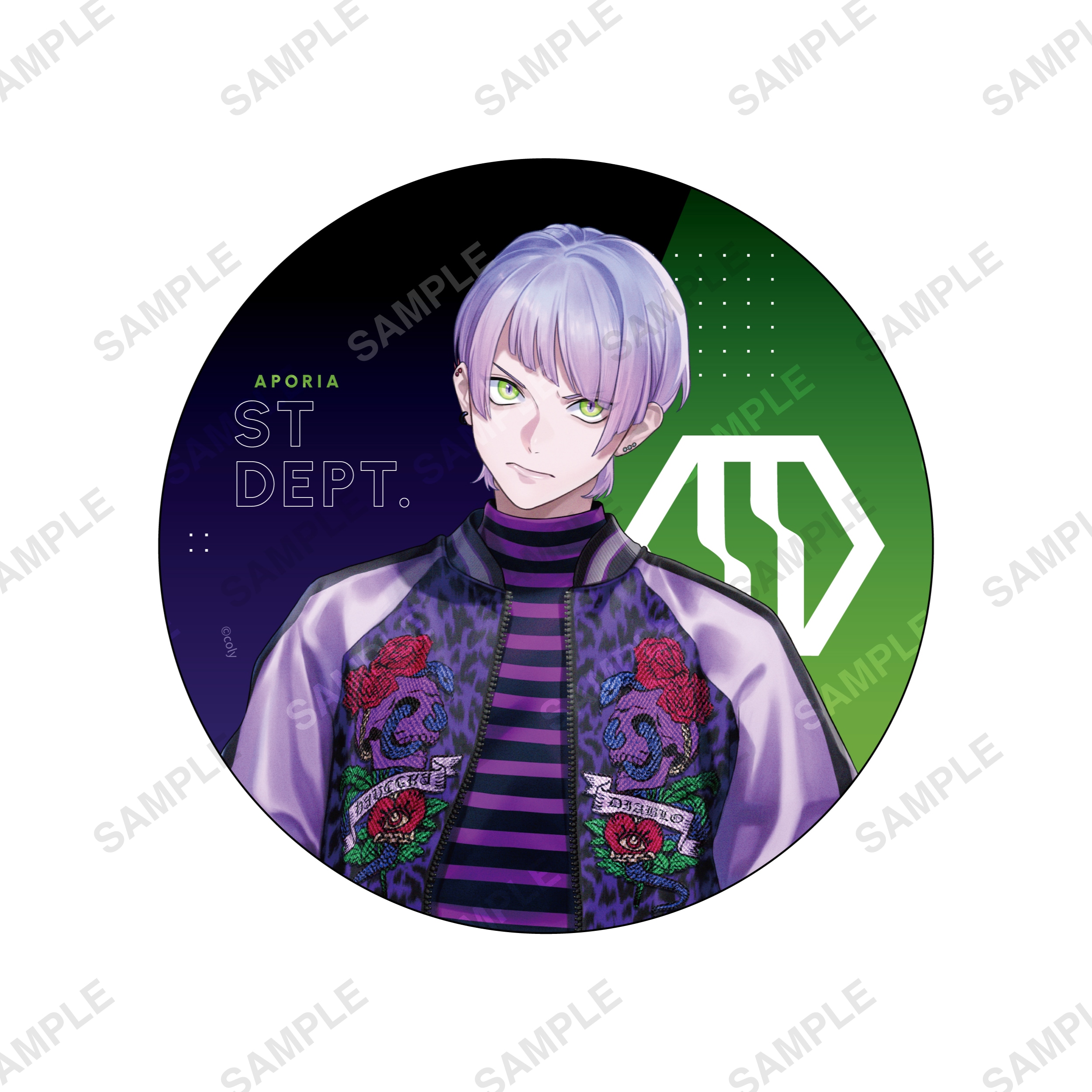 ブレマイ ブレイクマイケース 缶バッジ 麻波 デカンバッチ 麻波麗