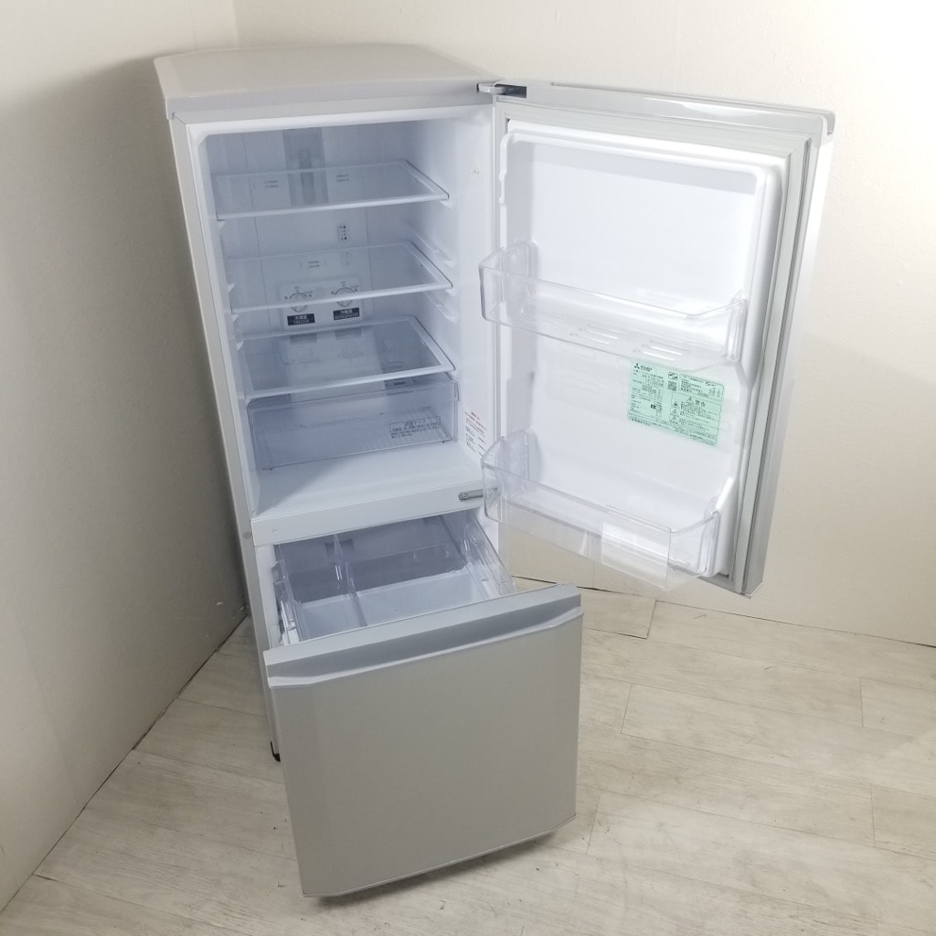 三菱冷凍冷蔵庫 MR-14EV6-S 136L シルバー 2004年製