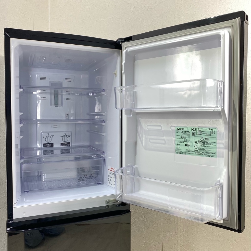 MITSUBISHI 三菱 2ドア冷蔵庫 MR-P15Z-B