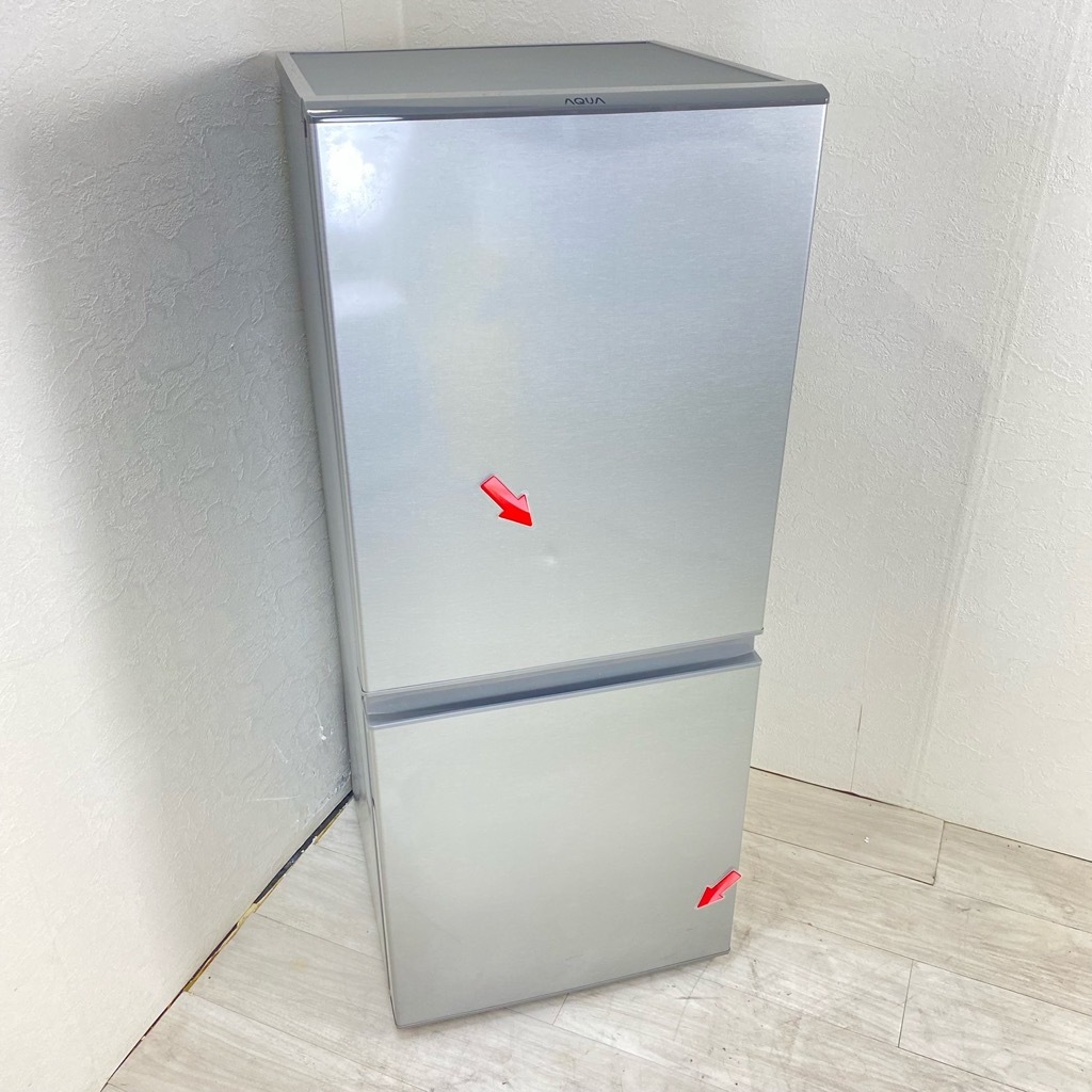 ✨2019年製✨ 738番 AQUA✨冷凍冷蔵庫✨AQR-13H(S)‼️
