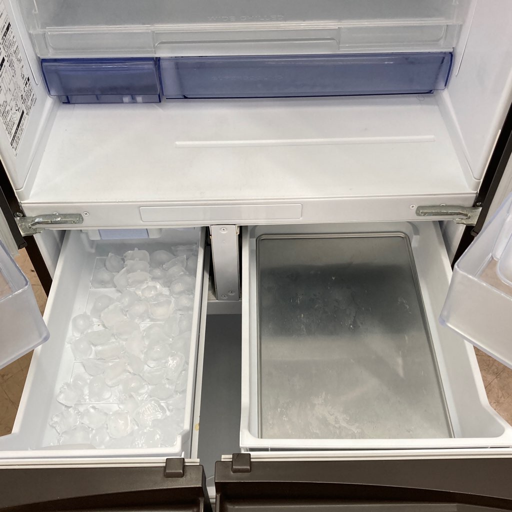 ◇三菱/MITSUBISHI ◇6ドア冷蔵庫◇MR-JX53X-N1◇2014年製◇525L◇15km