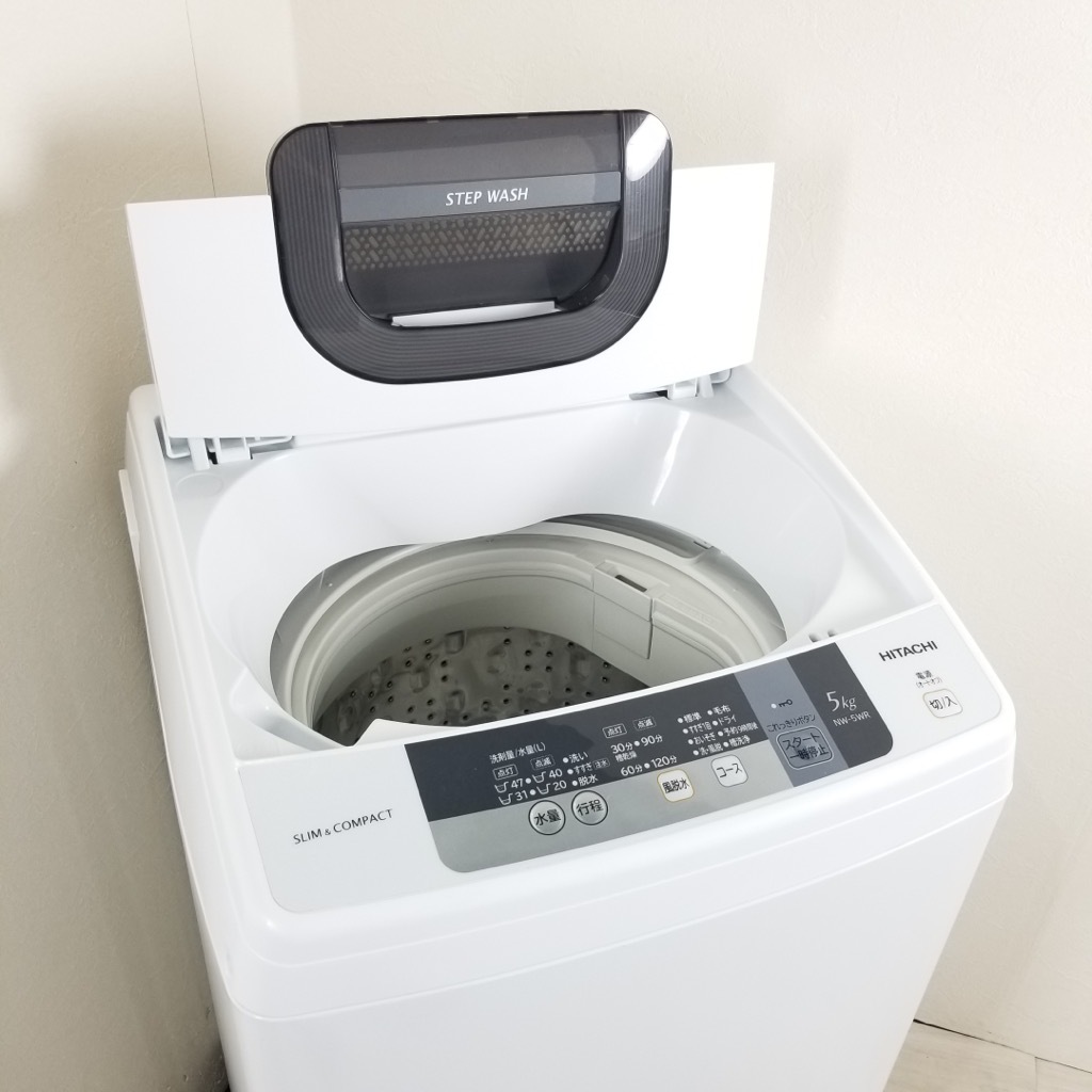 送料無料・設置無料サービス有り】洗濯機 2016年製 HITACHI NW-5WR 中古