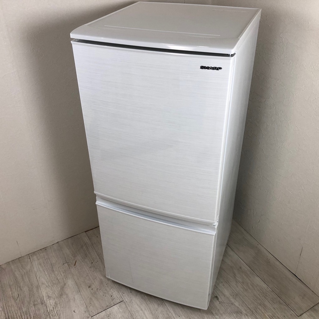 ✳︎SHARP シャープ 冷蔵庫 SJ-14E5-KW◎
