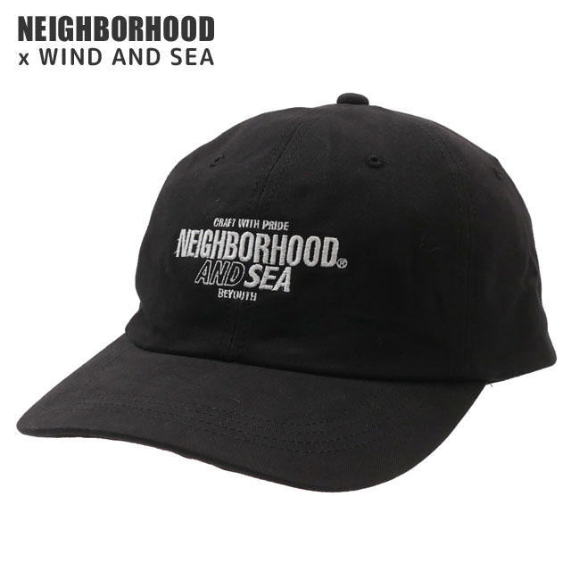 NEIGHBORHOOD × WIND AND SEA キャップ