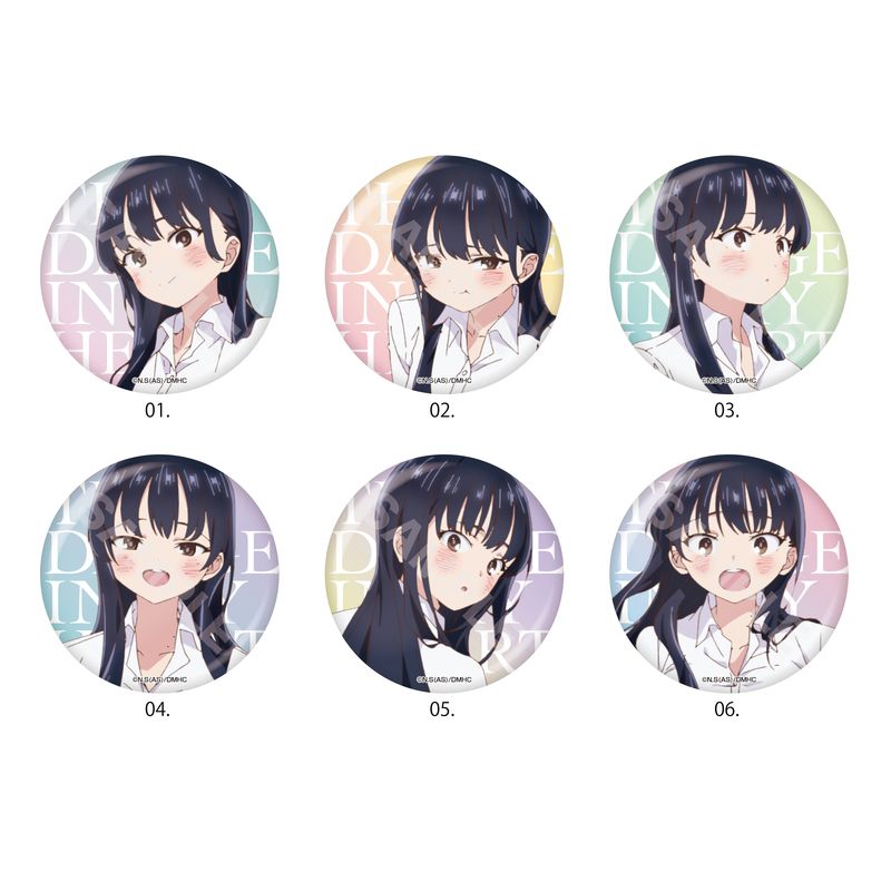 僕の心のヤバイやつ』メタリック缶バッジ 全6種 コンプリートBOXセット