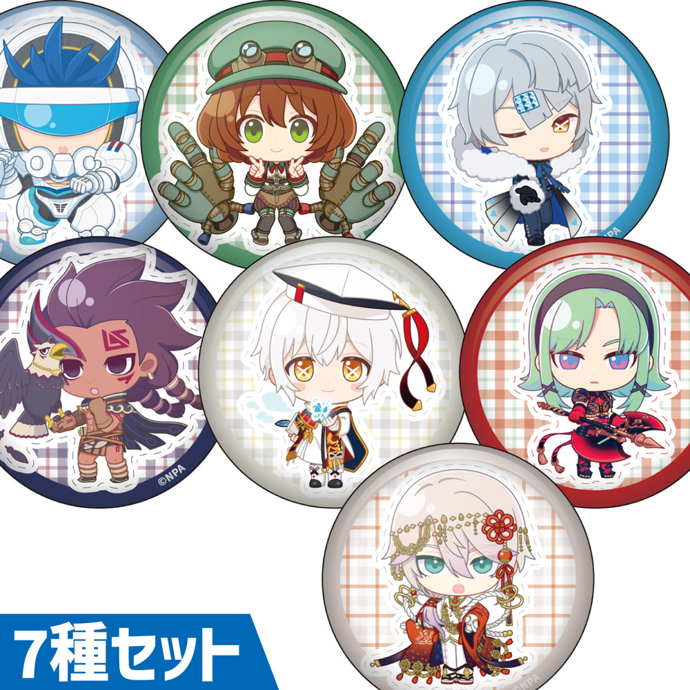 コンパス ルルカ 非売品缶バッジ 9個③ 本物 コンパス ルルカ 非売品缶