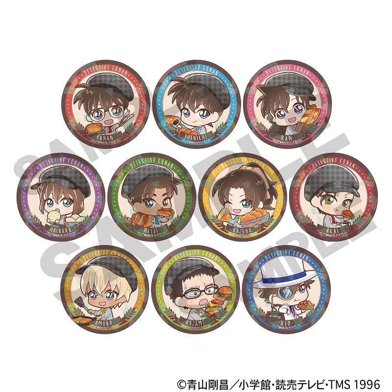 コナン 缶バッジ 降谷零 萩原研二 伊達航 レア 3点セット 【公式通販】