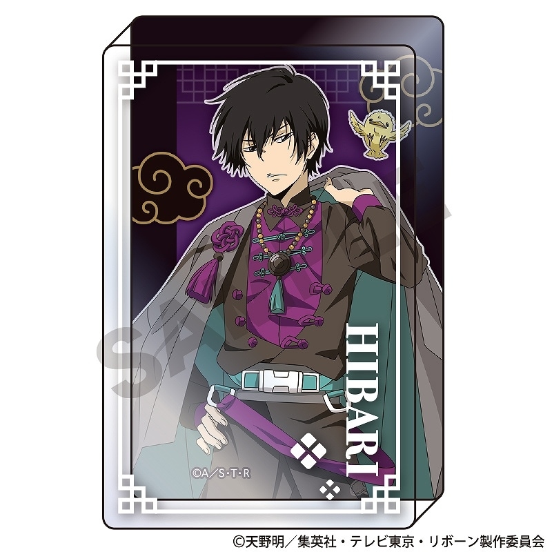 家庭教師ヒットマンREBORN! 雲雀 バッジ jf アクリル 家庭教師