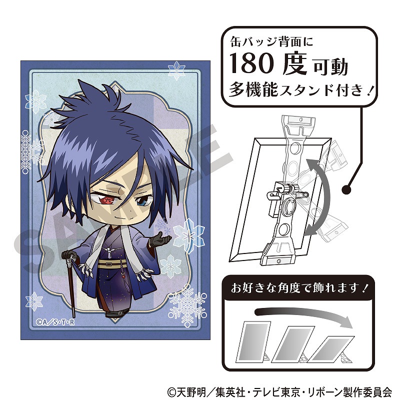 家庭教師ヒットマンREBORN! 六道骸 コレクション缶バッジ 原作絵 家庭