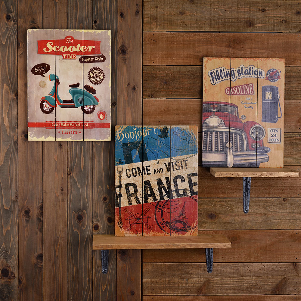 クラシック木製看板・サイン イングランド｜ビリヤード 通販 キュー