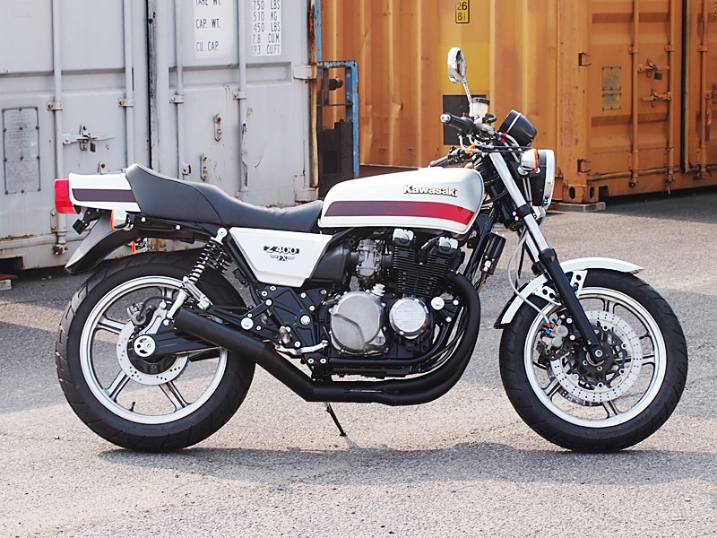 ゼファー400 FXタイプタンクセット(E4シルバー)前期シート【納期はお