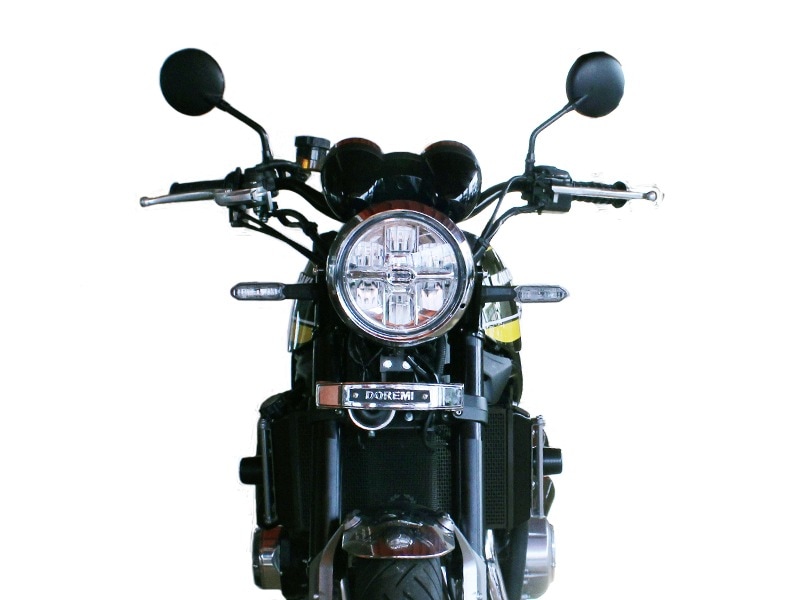 Z900RS ヘッドライトアップステーKit ブラック 【欠品中 ご予約承り