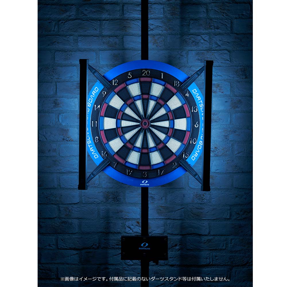 【スタンド付】DARTSLIVEZERO BOARD ダーツボード ダーツライブ ソフトダーツボード＆スタンドセット】DARTSLIVE-ゼロ／RAYスタンド(家
